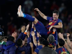 Lewandowski pożegnał się z Camp Nou