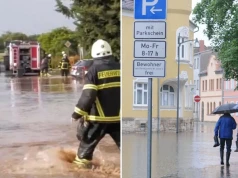 Gwałtowne burze przetaczają się przez Niemcy. Są ofiary śmiertelne, piorun uderzył w kościół
