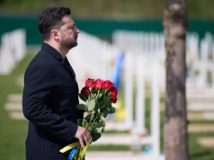 Zełenski chce sprowadzić prochy Bandery