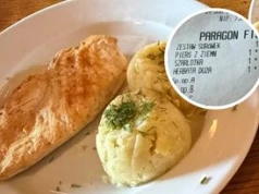 Poszliśmy na obiad w schronisku. W górach drogo było zawsze, ale teraz problemem jest coś innego