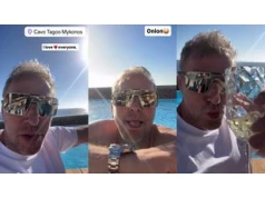 Krzysztofowi Gojdziowi ulało się na basenie na Mykonos: "Nie znoszę POLAKÓW CEBULAKÓW. Tych hejterów, którzy nienawidzą ludzi sukcesu"