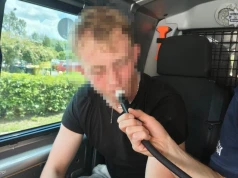 Na „podwójnym gazie” przez powiat olsztyński. Rekordzista na rowerze miał blisko 4 promile
