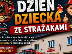 Dzień Dziecka ze strażakami w Jabłonnej Lackiej