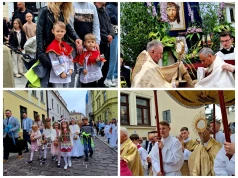 ’Mamy dar niesienie w sobie Jezusa Chrystusa i wnoszenia go w otaczający nas świat’ – mówił bp Jeż w uroczystość Bożego Ciała