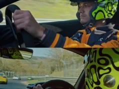 Lando Norris kontra mokry Nordschleife. McLaren 750S miał aż za dużo mocy