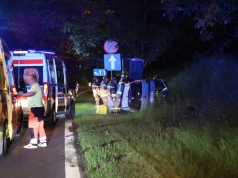 Zobaczył lisa i rozbił auto. Wypadek na wyjeździe z Lublina w kierunku Świdnika