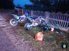 Poważny wypadek nastolatków na motocyklach. LPR nie zdołał dolecieć