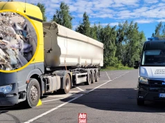 Ciężarówka z gruzem ważyła o 10 ton za dużo. Inspektorzy ITD zatrzymali ją na S8