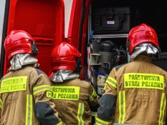 Pożar domku letniskowego w okolicach Konina. Nie żyje jedna osoba