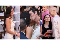 Dua Lipa zainaugurowała TRZYDNIOWE WESELE w zachwycającej kreacji. Na Sycylię przybyli m.in. Charli XCX z mężem (ZDJĘCIA)