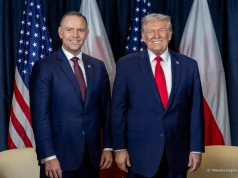 Urodziny Trumpa jak z filmu. Wśród gości Karol Nawrocki