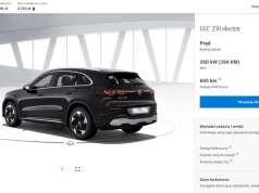 CENY: Mercedes GLC Electric od 280 700 złotych w wersji GLC 250 z baterią ~90 (85) kWh i napędem na tył