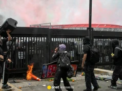 Na stadionie piłkarskie święto, na ulicach demonstranci. Meksyk w cieniu protestów