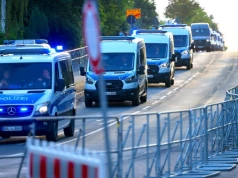 Starcia z policją podczas zjazdu AfD