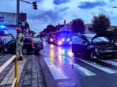 Dwa samochody zderzyły się na DK92 w Strzałkowie