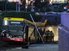 Szalona jazda autobusu 186. Pasażerowie o dziwnym zachowaniu kierowcy