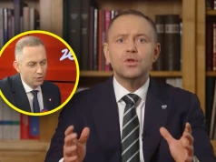 Wiceszef MON pokazał TO nagranie z Nawrockim i zarzucił mu kłamstwo. W Pałacu zawrzało, jest reakcja!
