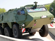 Transporter Patria 6×6 na testach w Niemczech