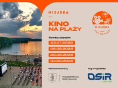 Kino na plaży wraca na Miejską! Letnie seanse filmowe pod gołym niebem