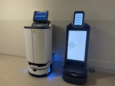 Roboty pielęgniarskie rozpoczęły pracę w USK nr 2 PUM. Szpital rozwija nowoczesną opiekę nad pacjentami
