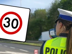 Trwają wakacyjne kontrole prędkości. Wiesz, że kwadratowy znak B-43 ma większą moc?
