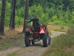 Traktorem na grzyby. Nietypowa interwencja i zdecydowana reakcja mundurowych