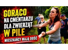 Burza na cmentarzu dla zwierząt w Pile. Mieszkańcy nie odpuszczają!