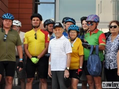 Od Tour de Pologne do rowerowego Rybnika. Józef Gawliczek spotkał się z mieszkańcami