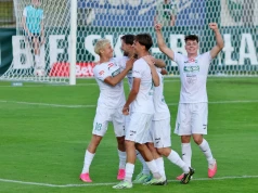 Biało-zieloni nadal niepokonani. Rekord – Stal 3:1 | ZDJĘCIA