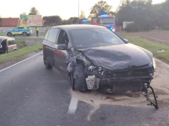 Śmiertelny wypadek na DW241. 34-latek z blisko 3 promilami i dożywotnim zakazem aresztowany