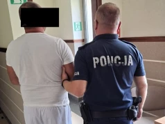Aresztowany za groźby
