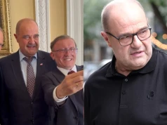 Fan "Rancza" obrzucił Żaka obelgami. Poszło o wizytę Tuska na planie