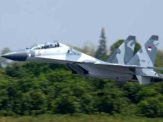 Myśliwiec Su-30 zjechał z pasa startowego. Nie zadziałały hamulce