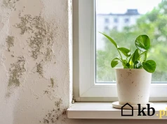 Przed remontem ściany były suche. Po ociepleniu pojawiły się mokre plamy