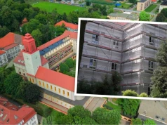Zabytkowa część szpitala w Branicach w renowacji. Wymagająca inwestycja za 12 mln zł