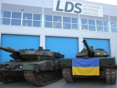 Ukraińskie czołgi Leopard 2 wyremontowane na Litwie