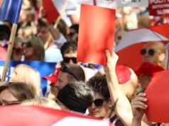 „Premierze, obiecałeś!”. Protest nauczycieli w Warszawie