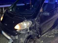 2,5 promila, brak prawa jazdy i 14-latek w bagażniku. Policja zatrzymała Smarta na S12