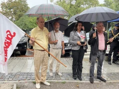 Deszcz nie zagłuszył pamięci o Porozumieniach Sierpniowych