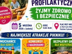 „Żyjmy zdrowo i bezpiecznie” – rodzinny piknik Pałacyka