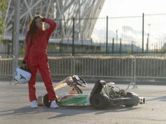 Gokart do deskorolki elektrycznej (Hoverkart)