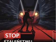Stop szaleństwu na hulajnogach na terenach kolejowych
