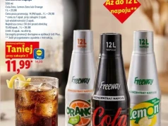 Bez kaucji. Lidl wprowadza własne koncentraty napojowe