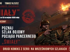 IPN wydał nowy komiks o pociągu pancernym „Śmiały”. Można go pobrać za darmo