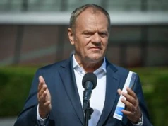 "Kawa wjechała". Coś innego przykuło uwagę na nagraniu Tuska