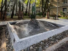 Najpierw sukces, potem sucha fontanna. Po interwencji radnej „Delfin” znów tryska wodą
