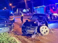 Zderzenie trzech aut w Łomży