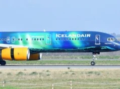 Boeing 757 z zorzą polarną zezłomowany. Zrobili z niego breloki