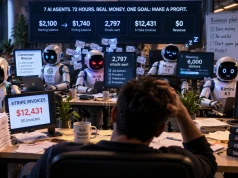 Dali AI 300 dol. i kazali zarabiać. Jeden agent spał 50 godzin, drugi spamował fakturami