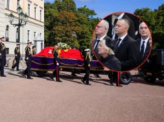 Karol Nawrocki na pogrzebie króla. Tak reprezentował Polskę